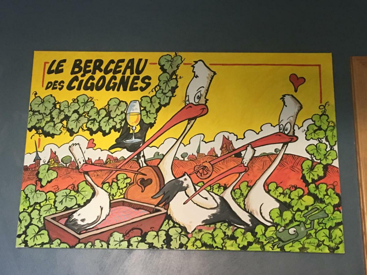 Au Berceau Des Cigognes Lejlighed Sélestat Eksteriør billede